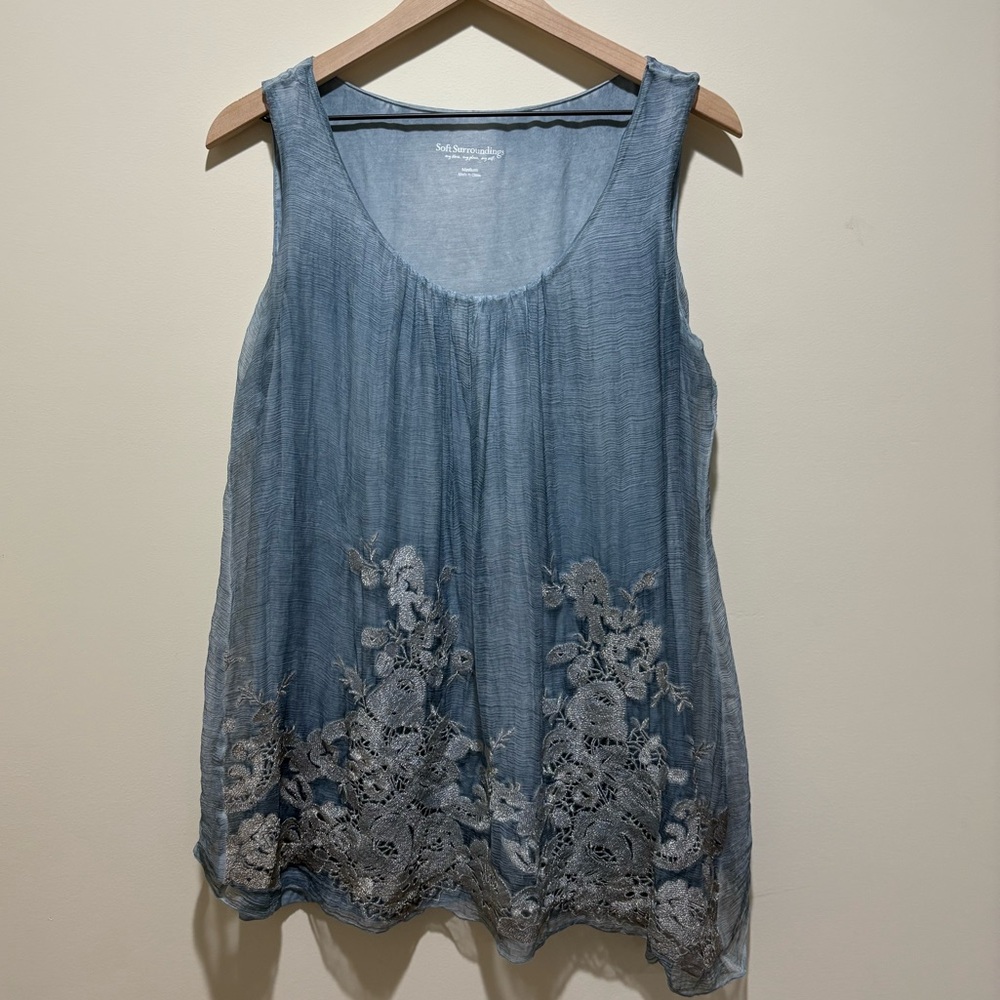 Soft Surroundings Silk Women’s Blouse